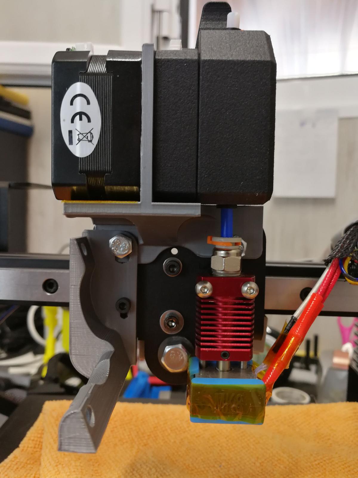 Guia linear do ventilador 5015 de acionamento direto Ender 3.