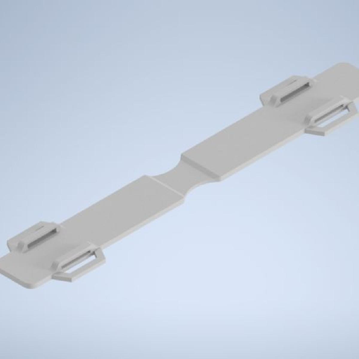 Ortese para dedo Impressa em 3D termomoldavel