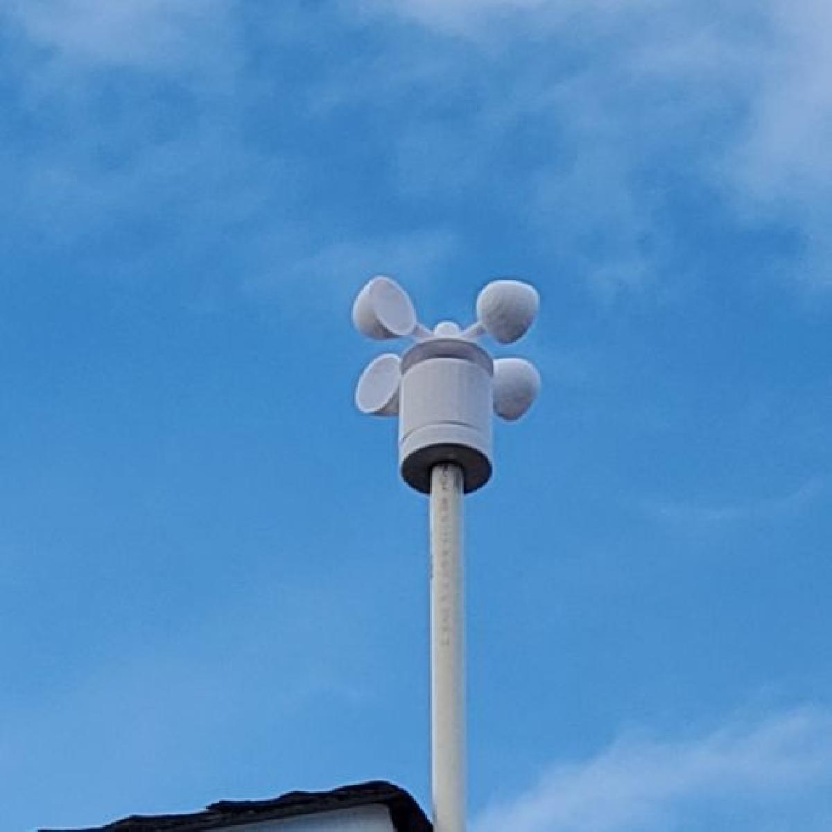 Medidor de velocidade do vento   Anemometro V2.0