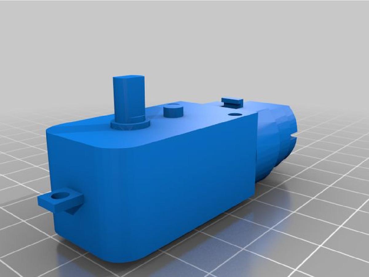 Motor de engrenagens de robo