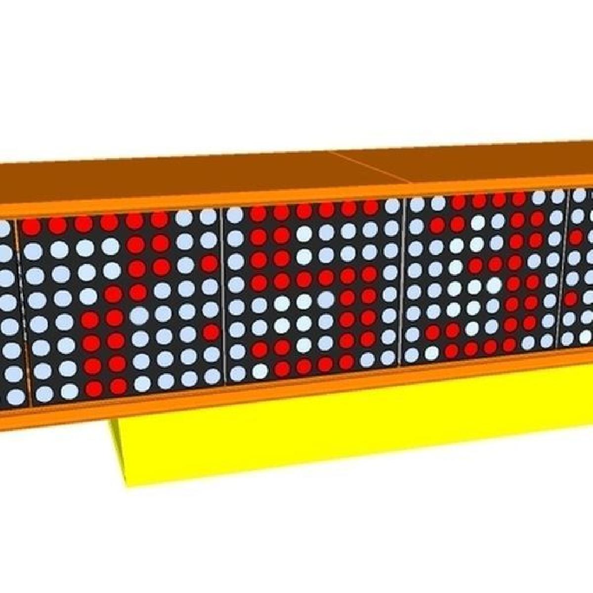 Estacao Meteorologica Barra de Matriz LED V1