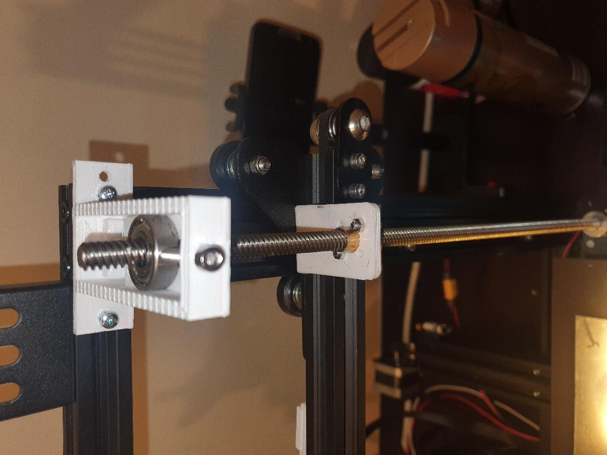 Eixo Z Dual Frontal Ender 3