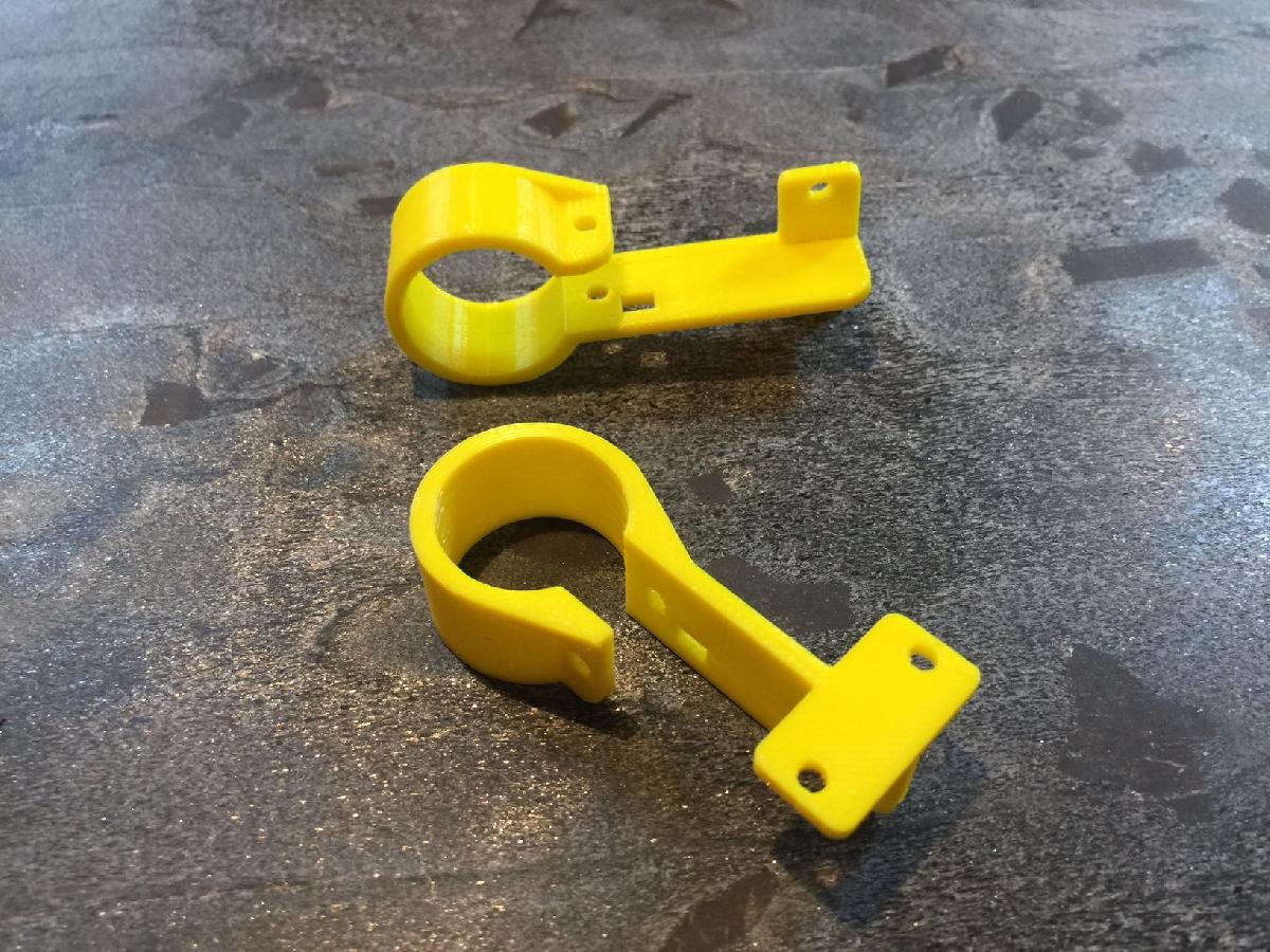Suporte para final de curso optico CNC, principalmente impresso.