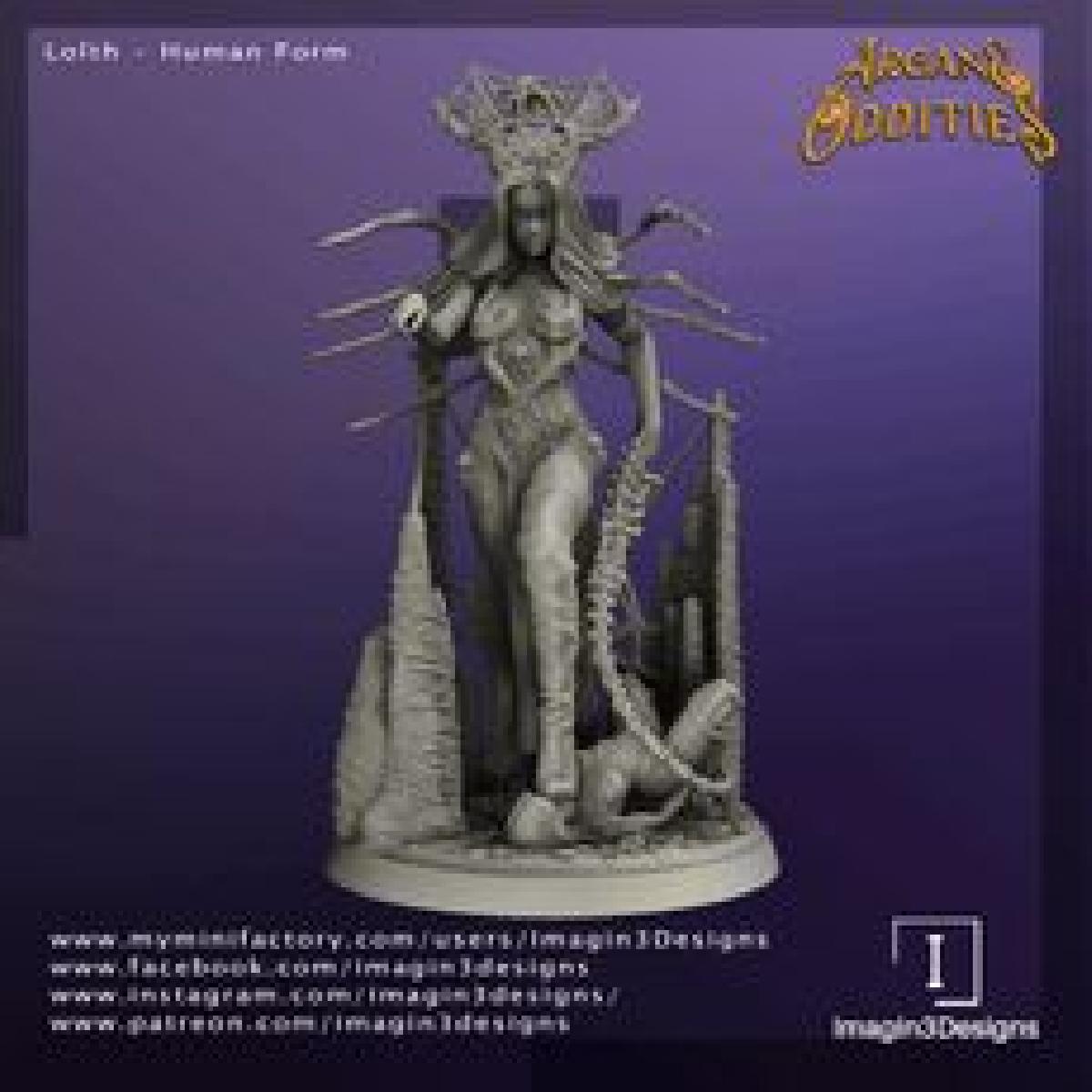 Lolth   Forma Humana