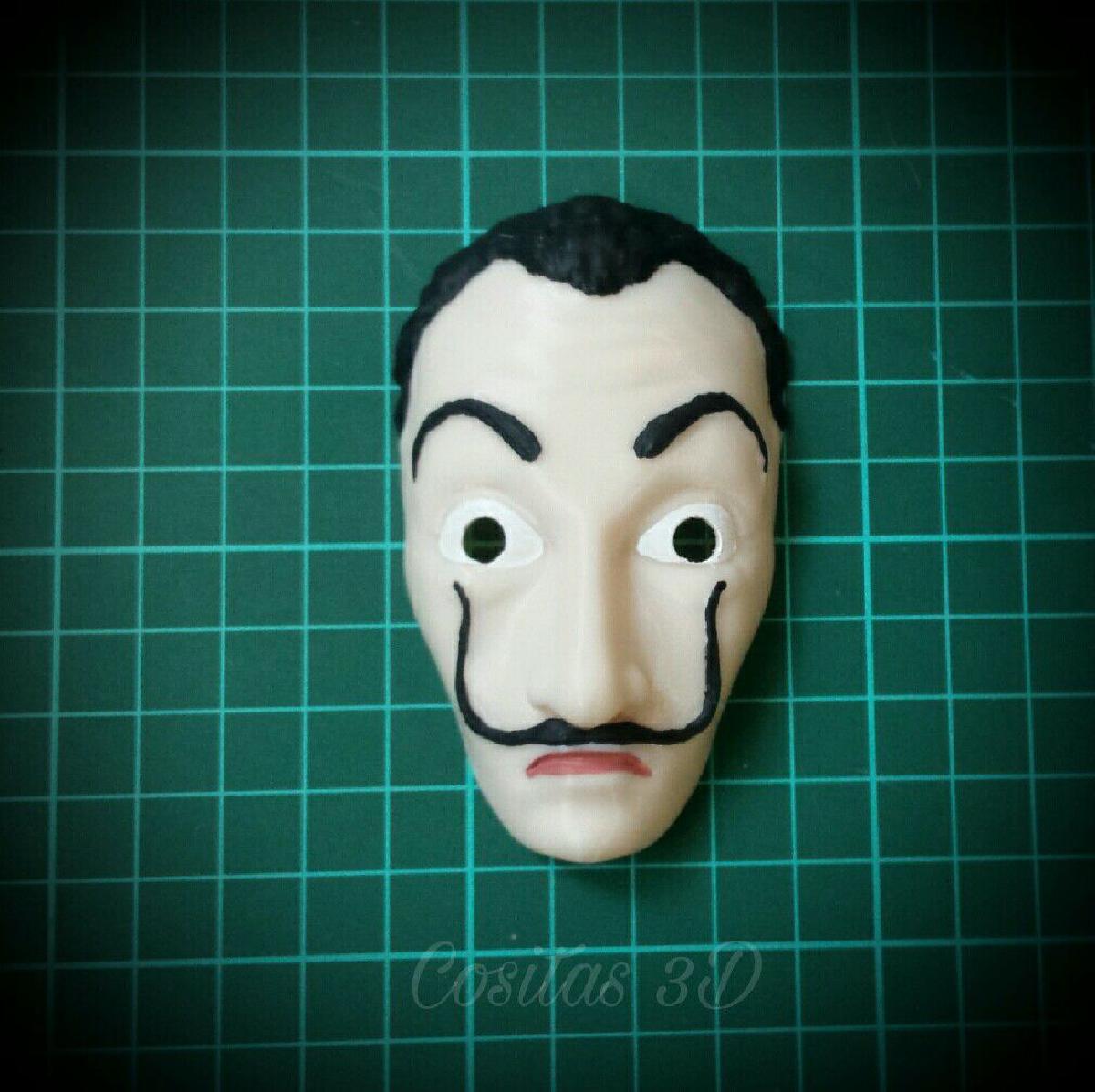 mascara de dali   la casa de papel