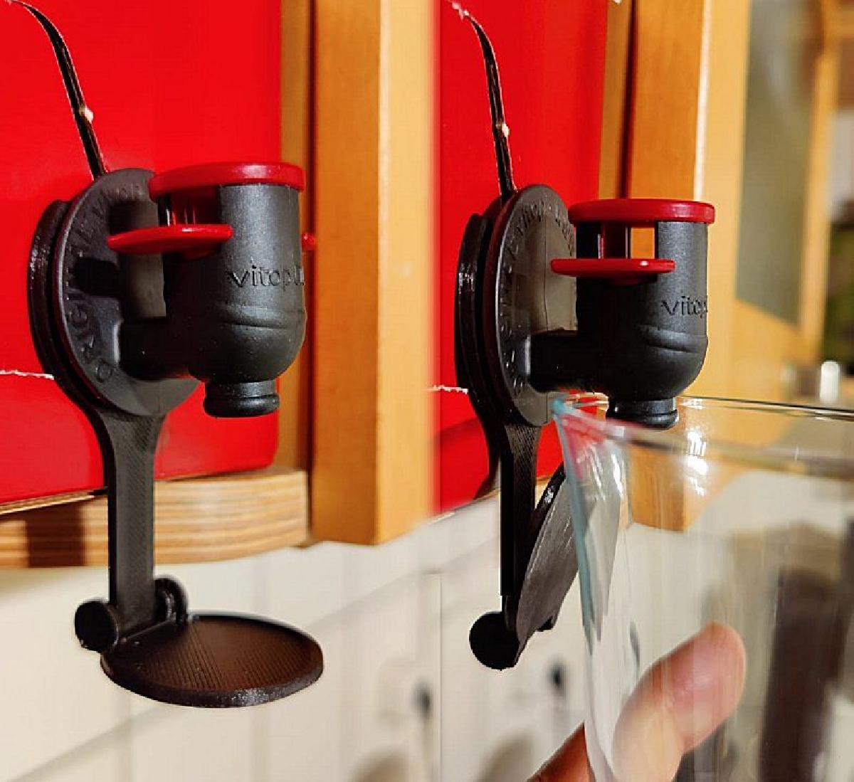 Pegador de gotejamento dobravel para caixa de vinho