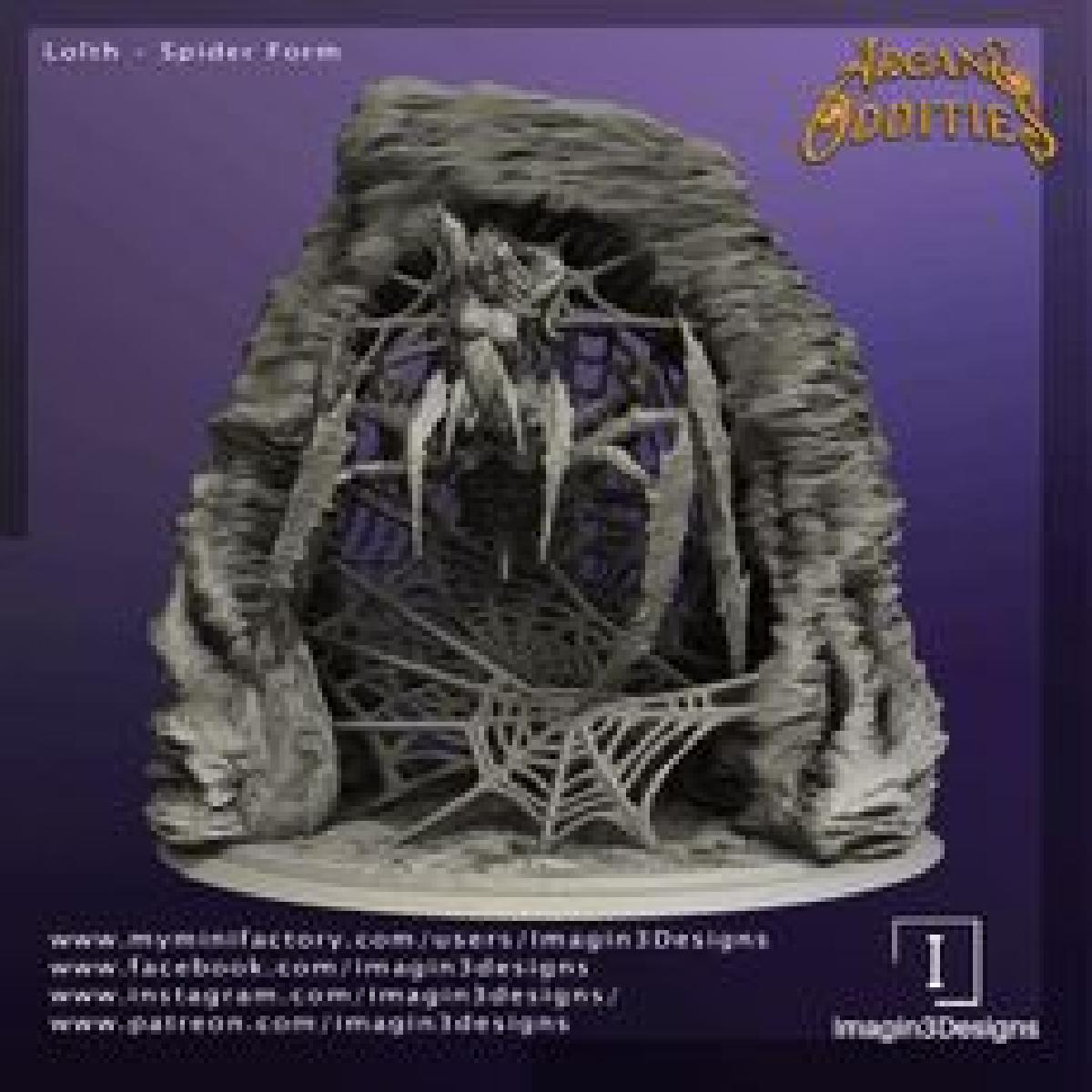 Lolth Forma de Aranha