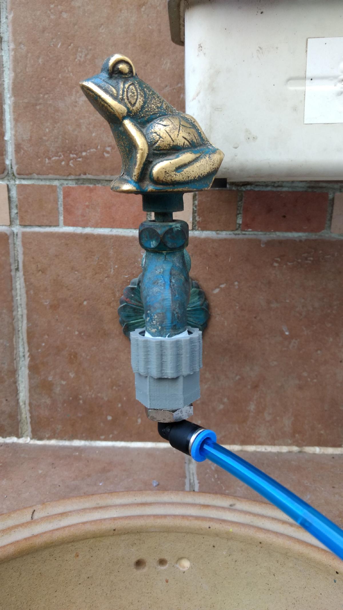 Manguito de 3/4 a 1/2 polegada para jardim