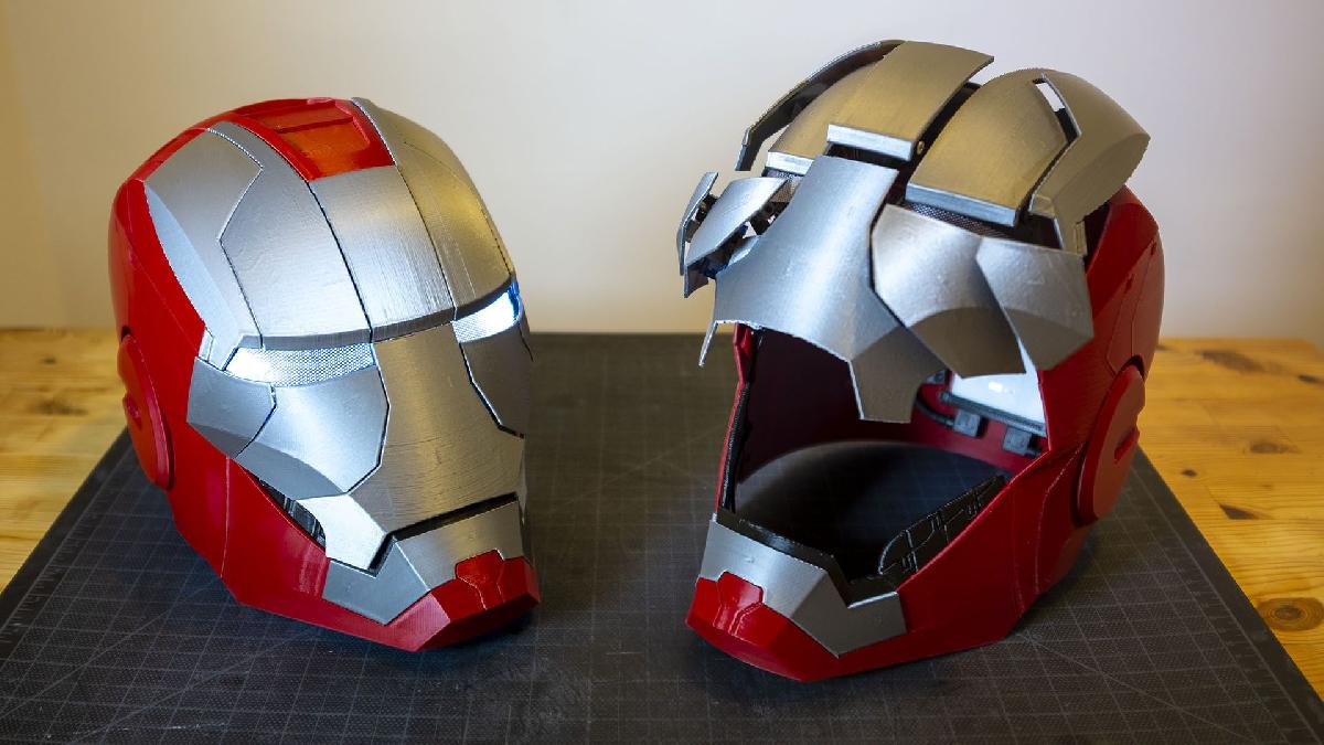 Homem de Ferro MK5 Capacete