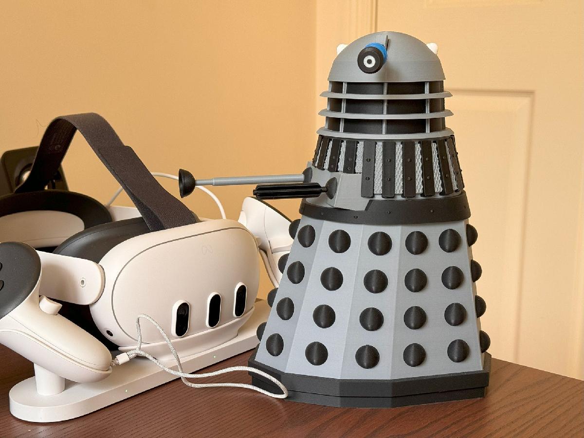 Dalek Classico Multicolorido   Escala 1/6