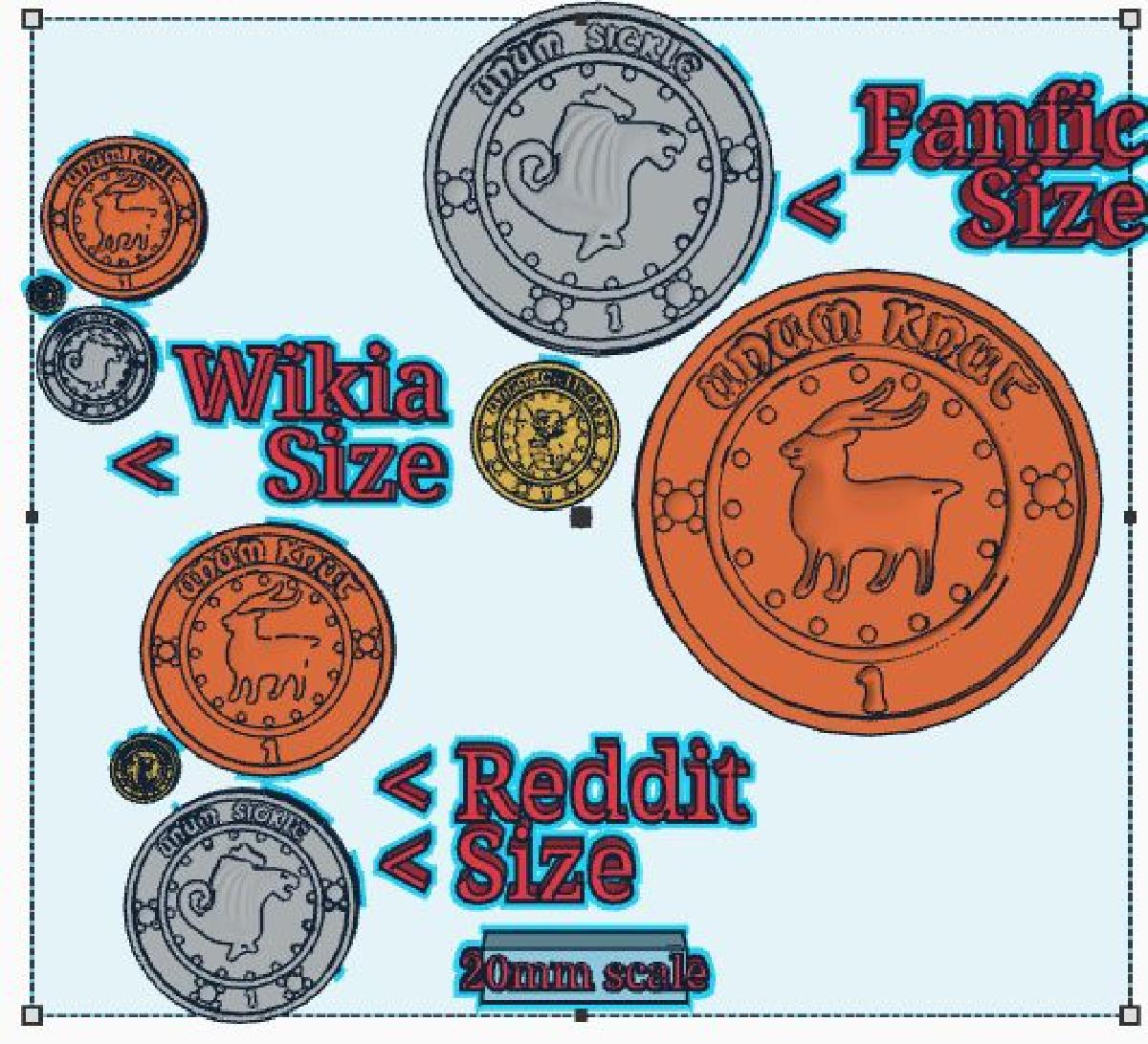 Galeoes de Harry Potter corretamente dimensionados