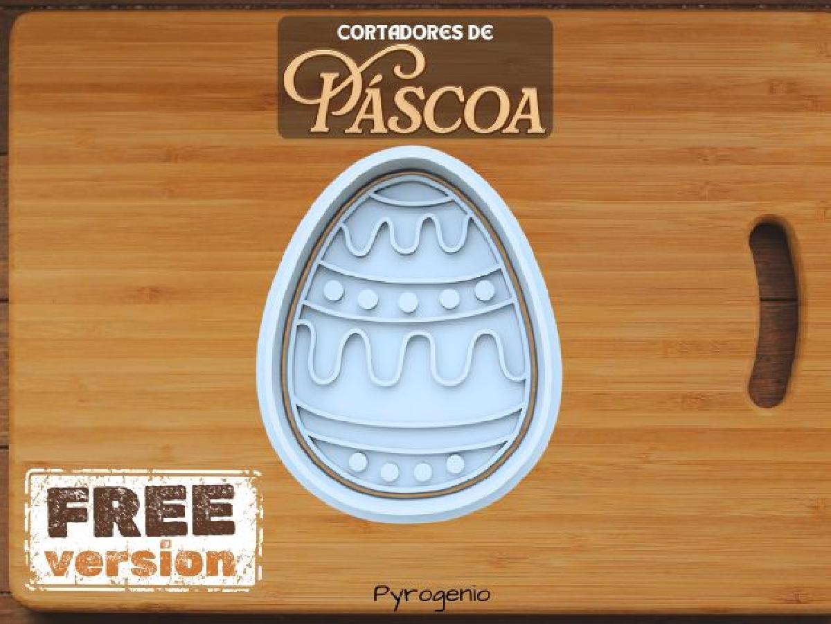 Cortador de biscoitos de ovos de Páscoa