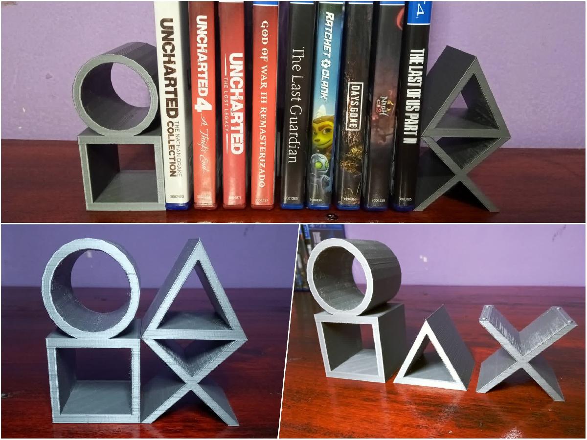 Botoes decorativos de PlayStation