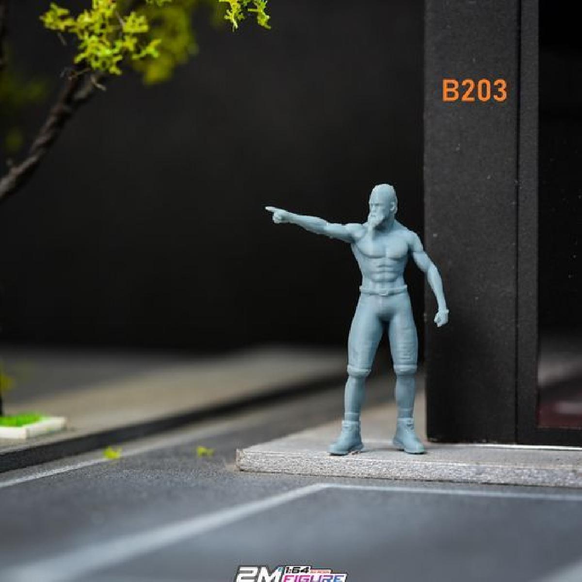 MENINO (203) ESCALA 164 MODELO IMPRESSO EM 3D