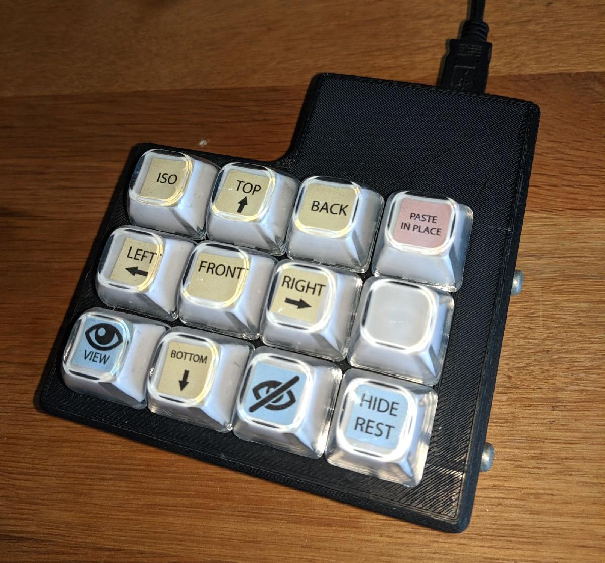 Estojo de teclado USB DIY