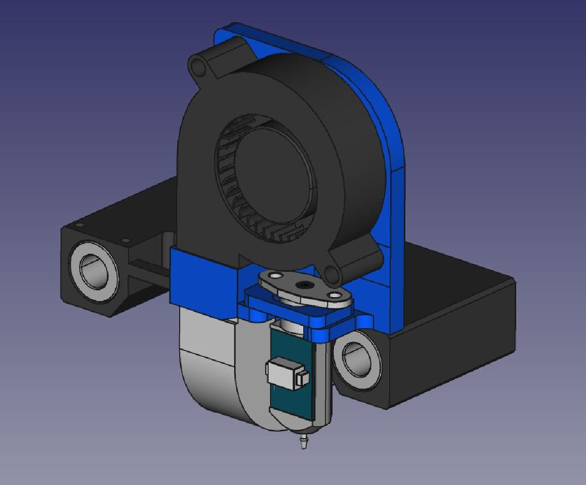 Suporte do Sensor BL Touch para Anet A6 3D