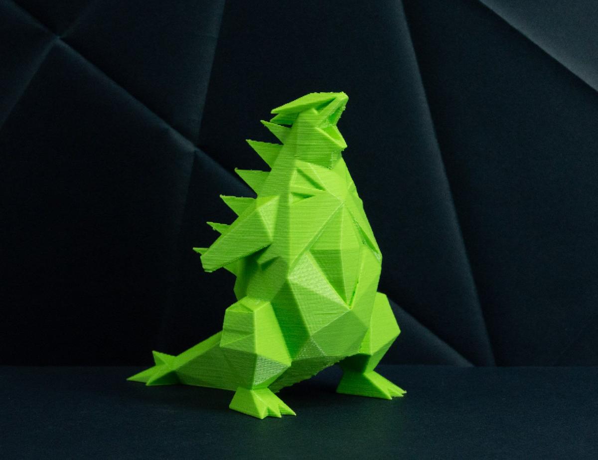 Tyranitar Pokemon em Lowpoly