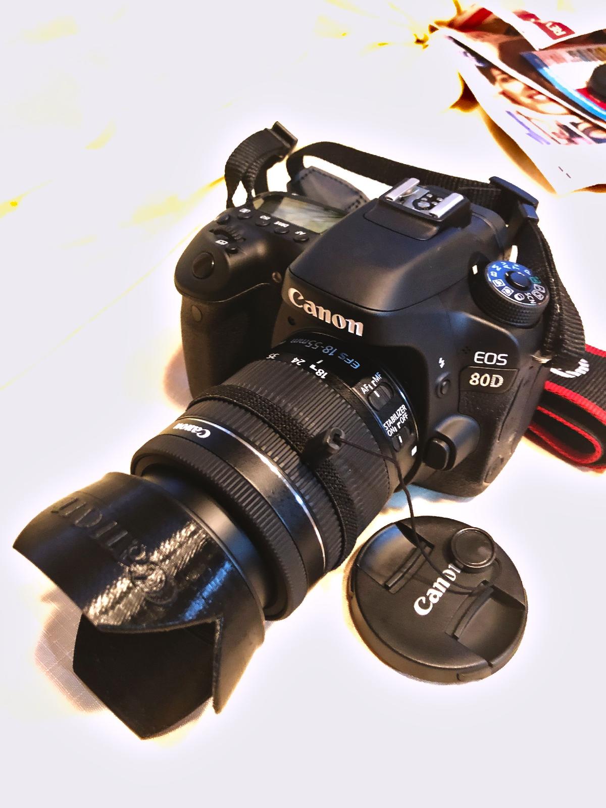 Canon EF S STM 18 55mm f/3.5 5.6 Tampa da Lente