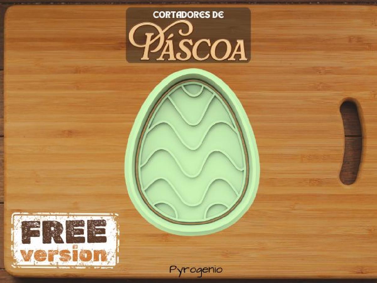 Cortador de biscoitos de ovos de Páscoa