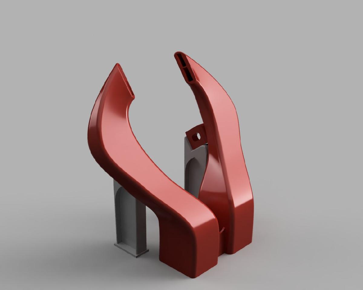 Conduto duplo para ventilador de dupla camada   MK4   Anycubic