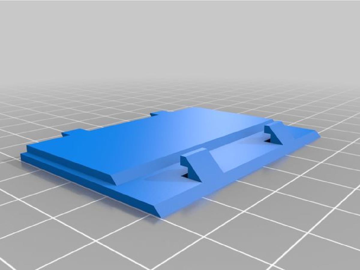 Tampa de bateria substituta para multimetros analogicos das series MERA ZEM UM 20x e UM Zx.
