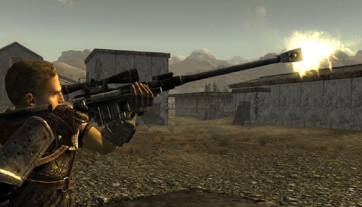 Fuzil Antimaterial de Fallout New Vegas