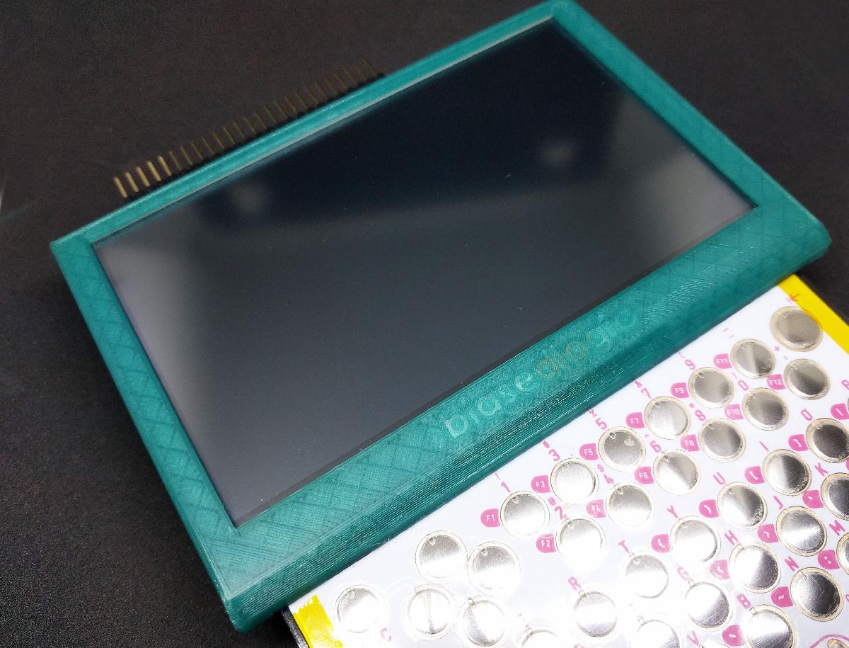 Bisel LCD PocketCHIP para display TFT Adafruit de 5 polegadas (5") 800x480
