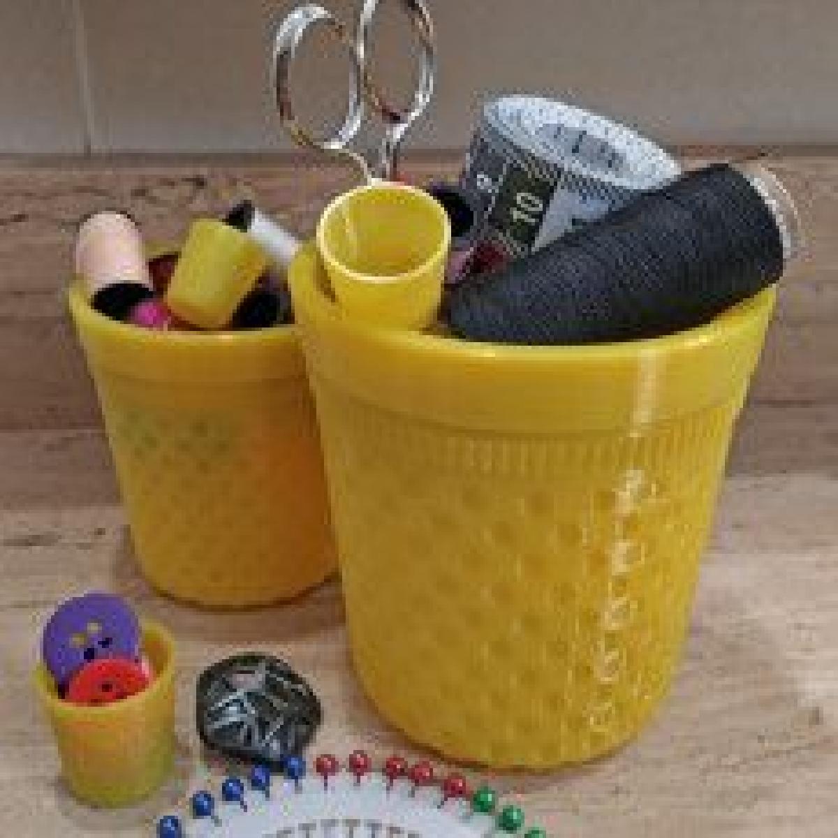 Recipiente ou vaso de dedal
