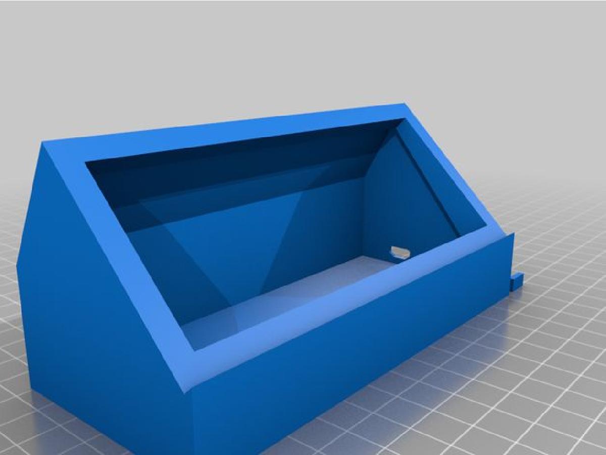 Caixa de Nome Minecraft com fita LED e carregador USB