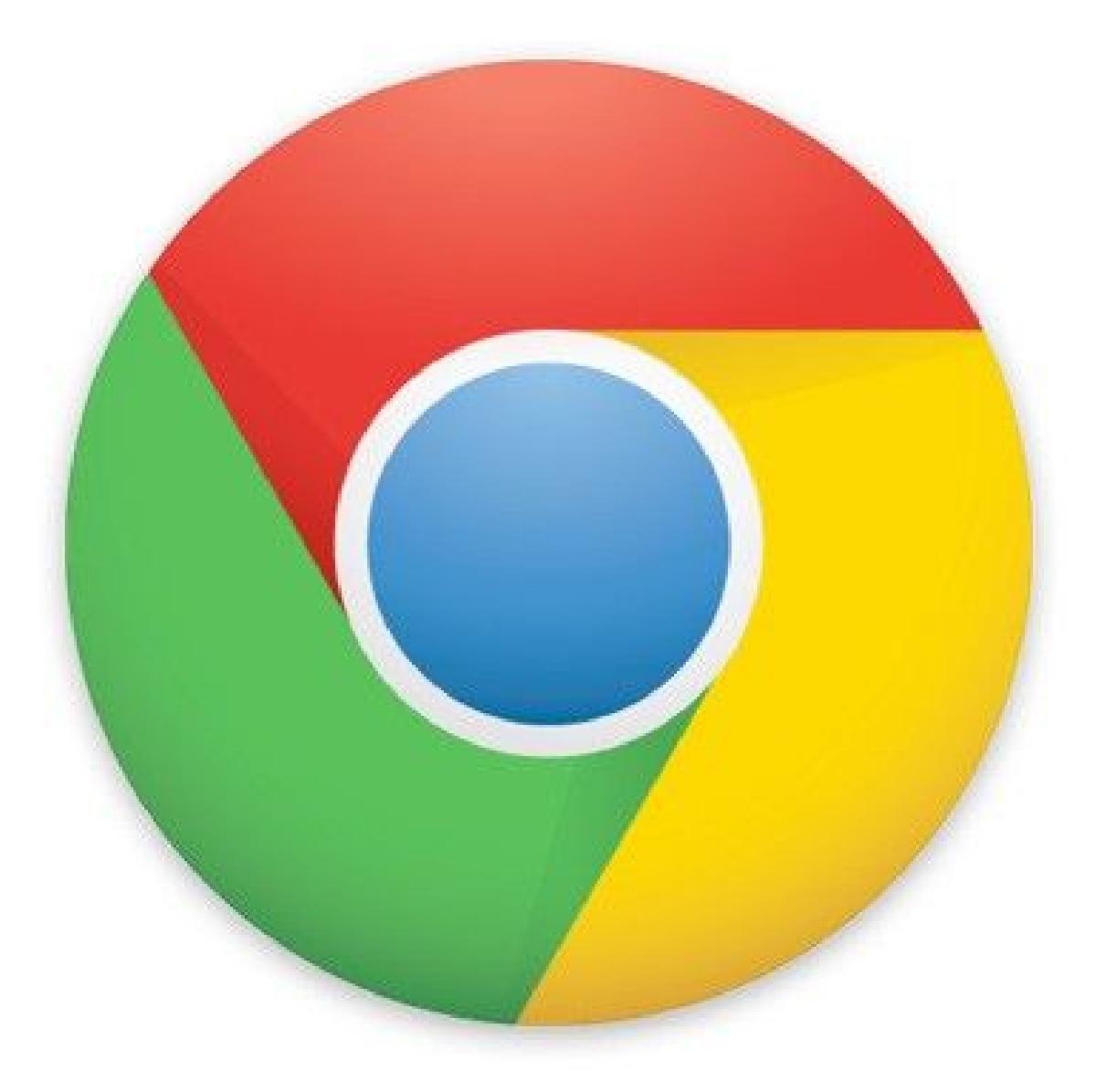 Logotipo 3D do Google Chrome