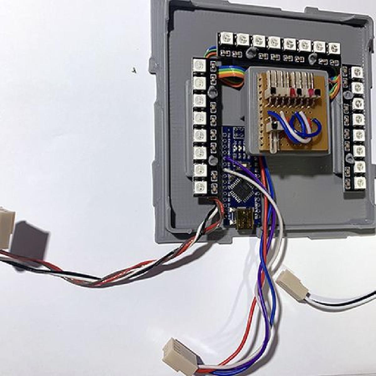 Lampada de Cubo de Minerio do Minecraft