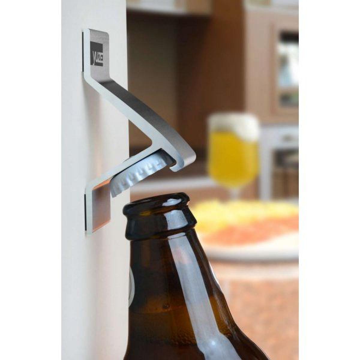 Bottle opener in profile.