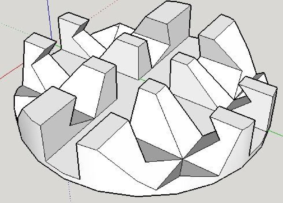 Suporte celular multiangular