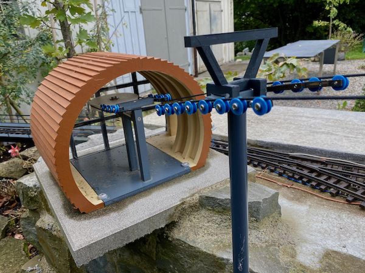 Estacao para teleferico modelo (LGB)