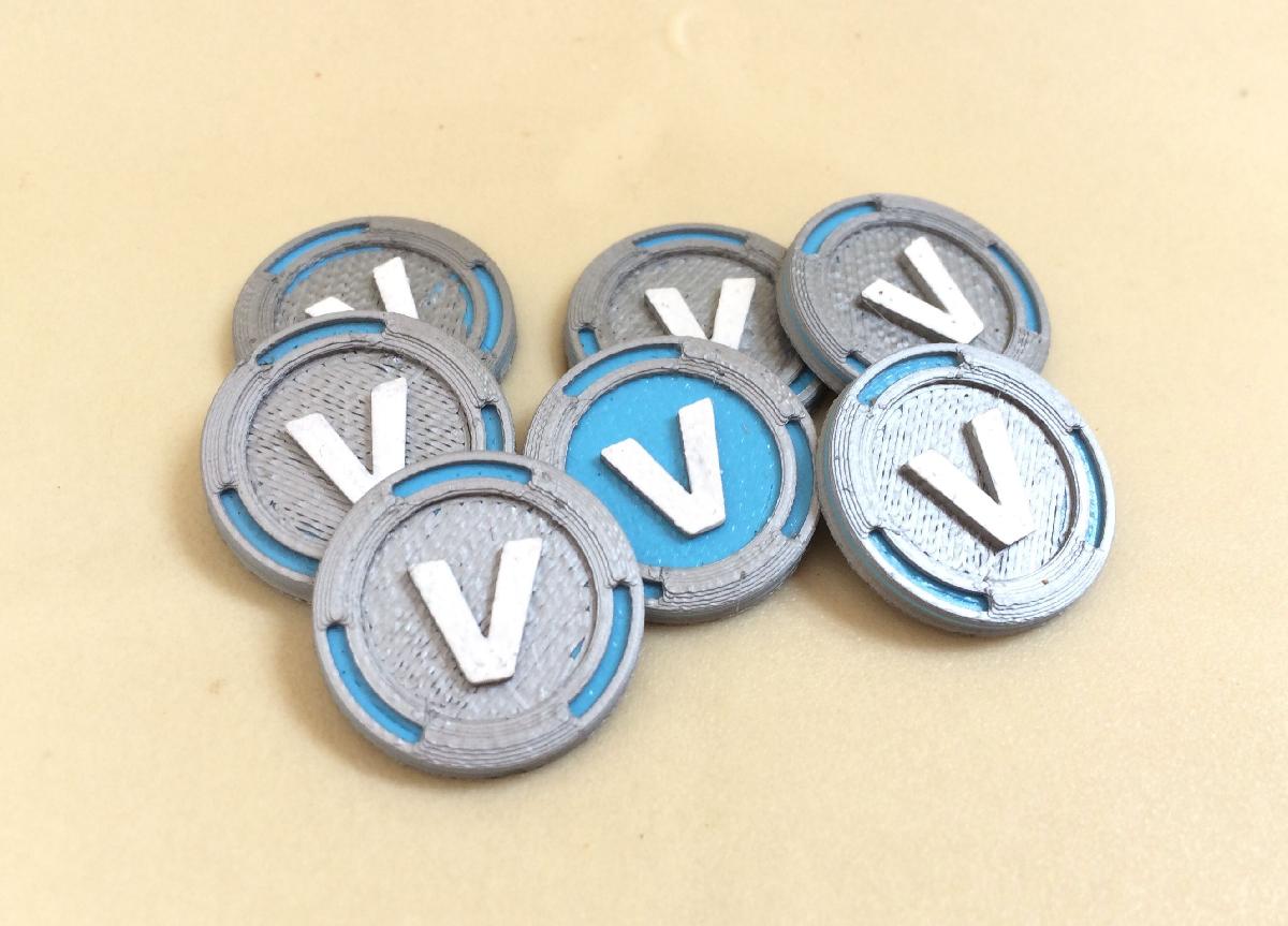 V Bucks moeda do Fortnite.