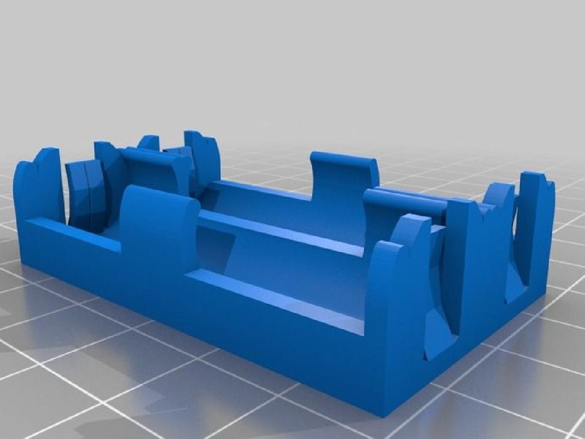 Caixa para bateria AA