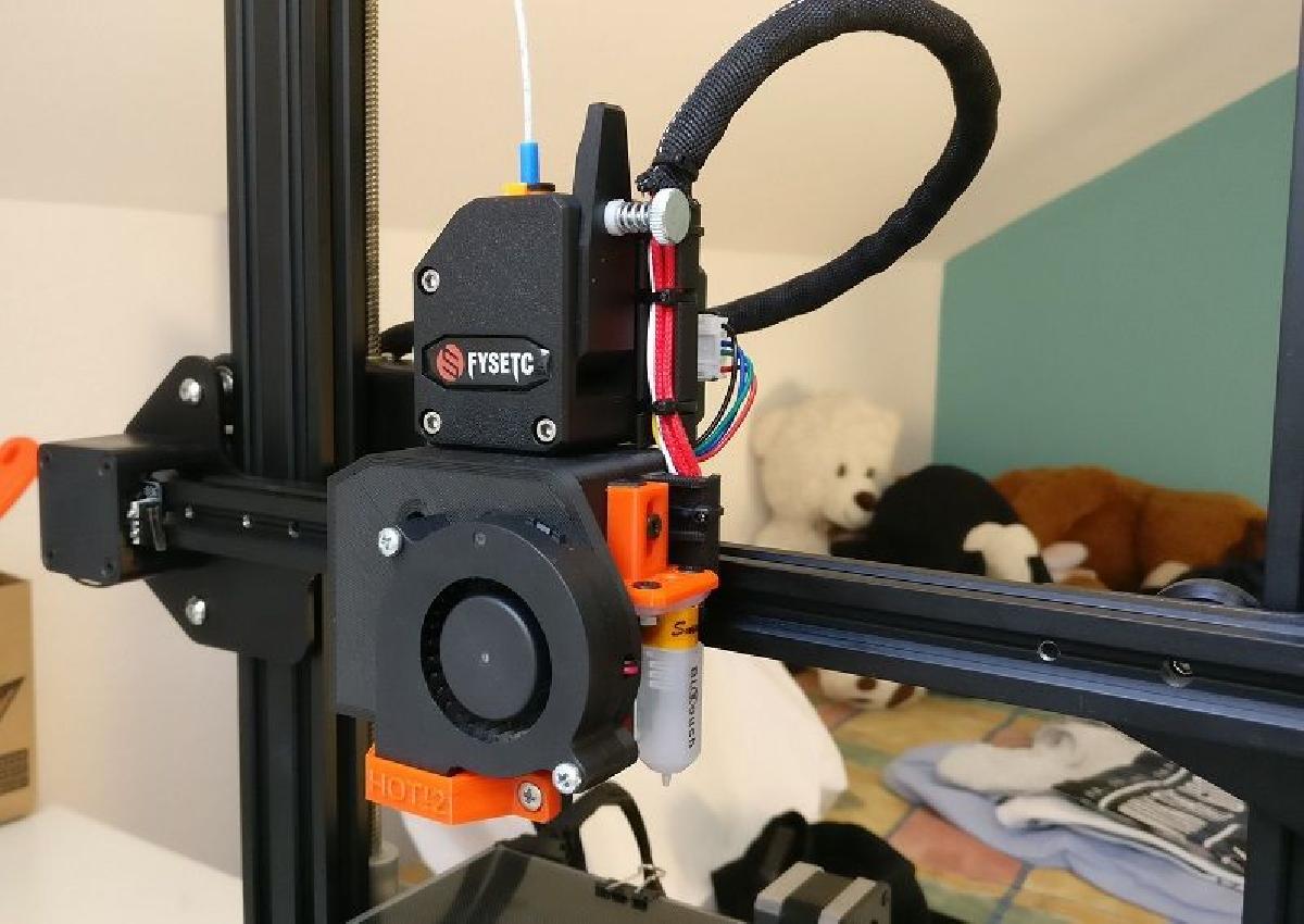 Ender 3 Direto na Acao   BMG + E3D V6 + BLTOUCH