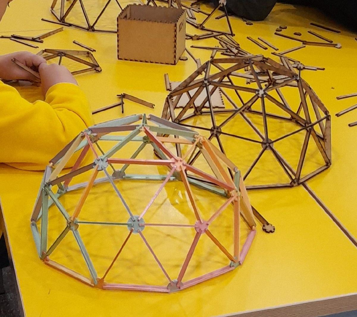 Maquete Domo Geodesico