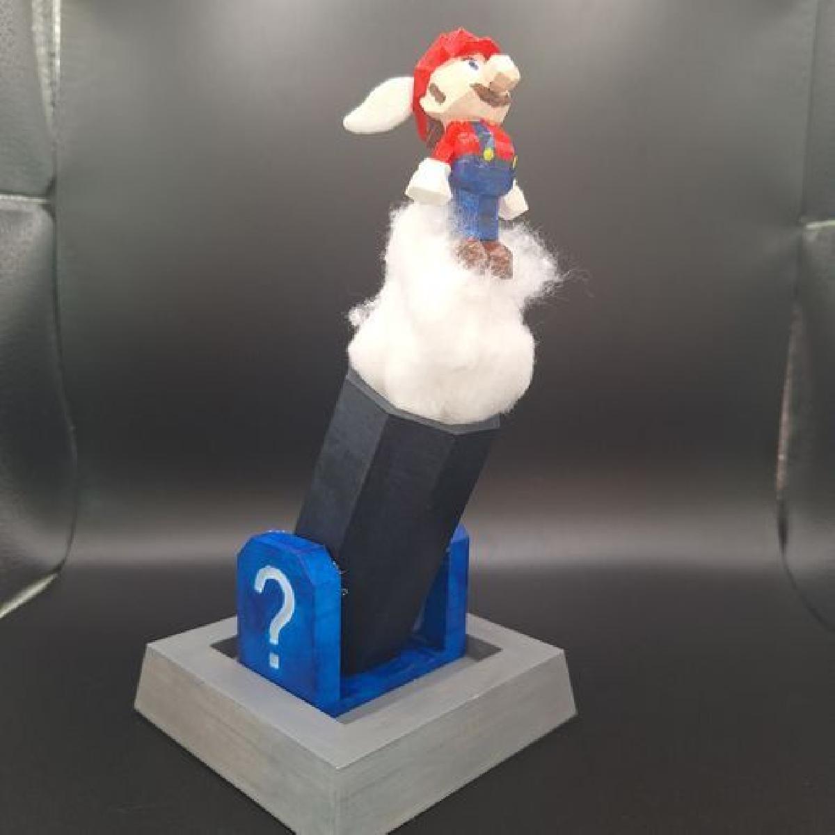 Diorama do Canhao do Super Mario 64