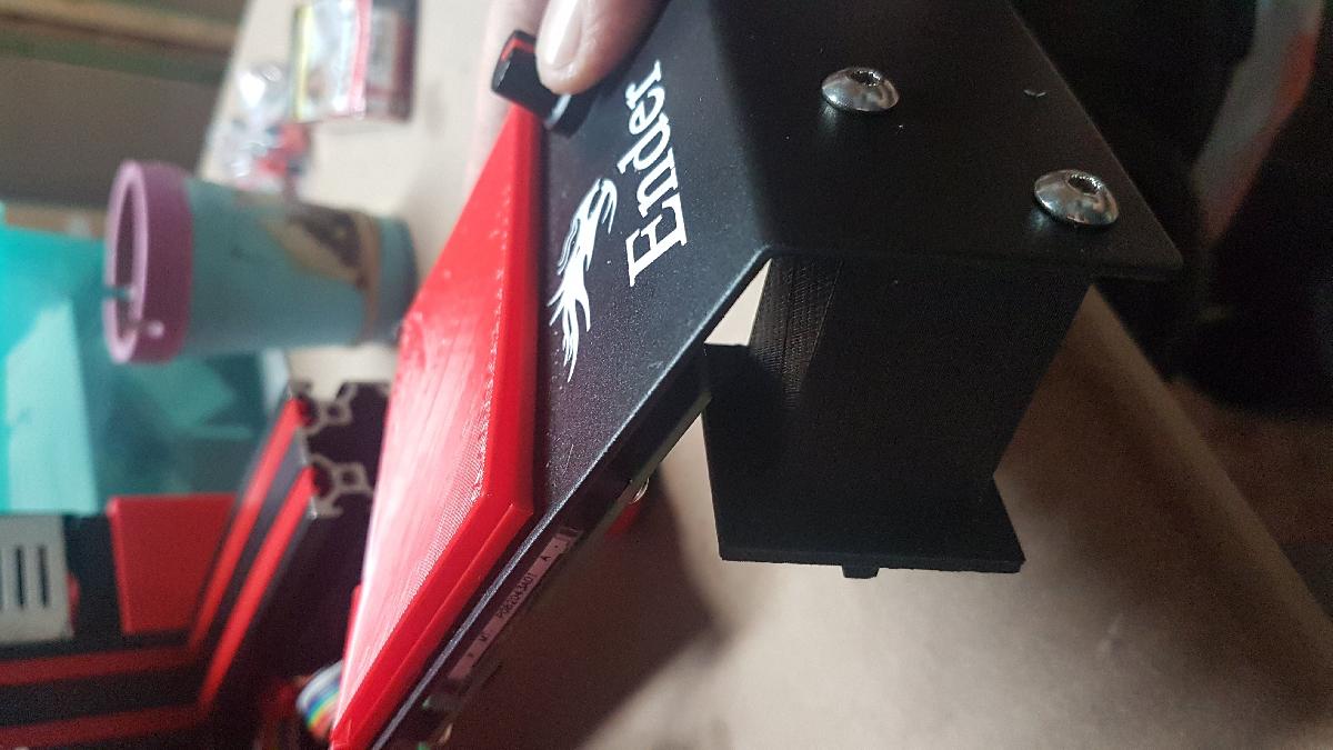Ender 3 suplemento de tela com capa de LCD