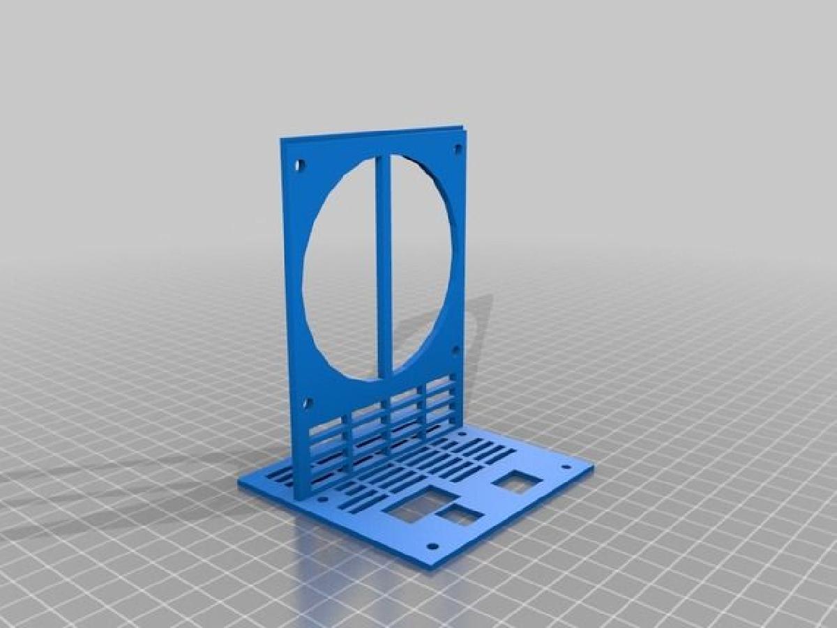 CAJA RAMPS 1.4 VENTILADOR 80mm. CAIXA RAMPS 1.4 COM VENTILADOR DE 80mm.