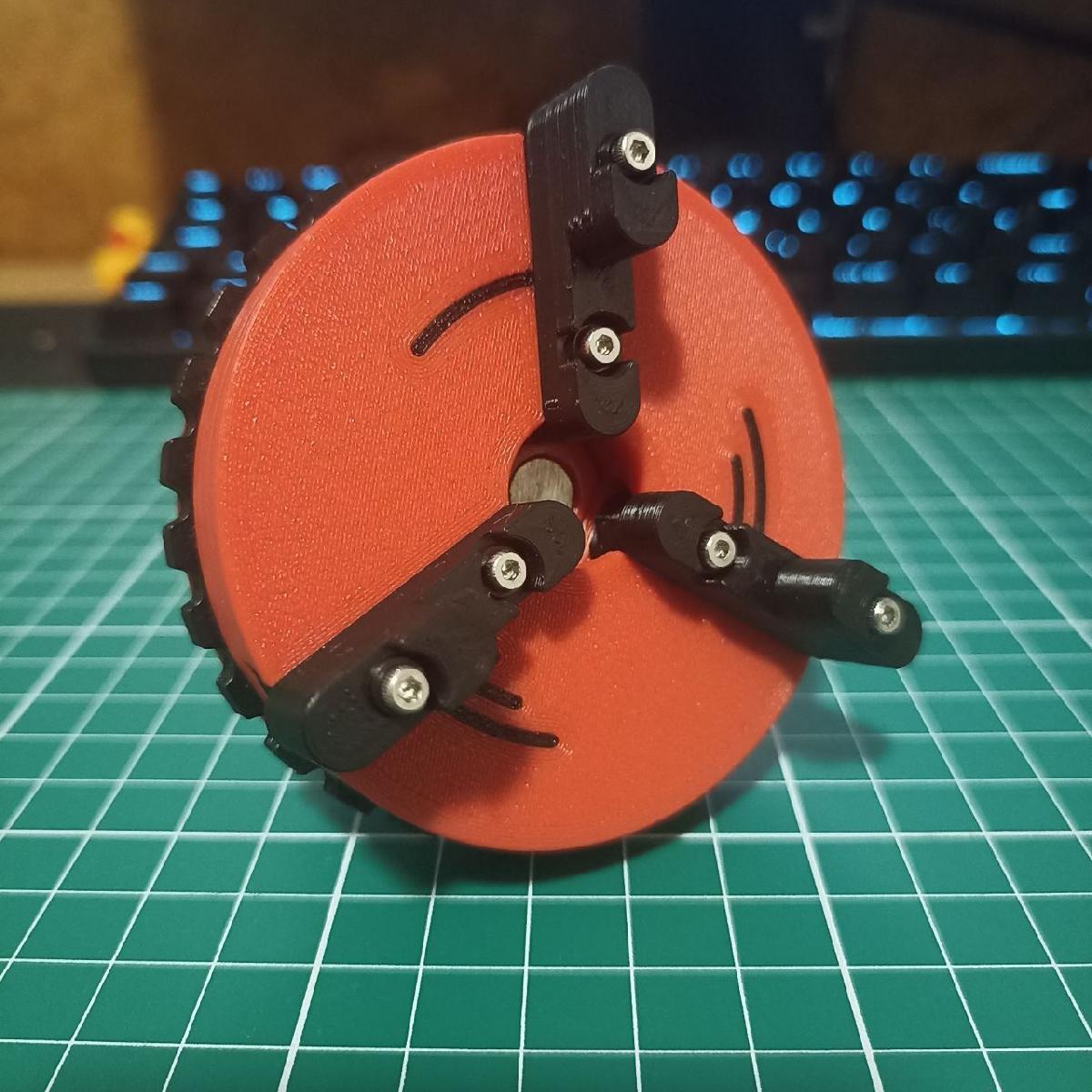 3 mandibula rola mandril