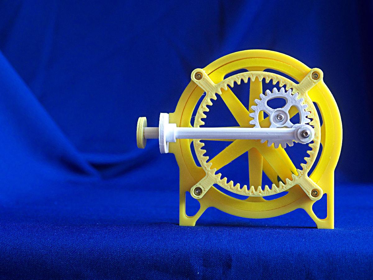 Acionamento rotativo para linear