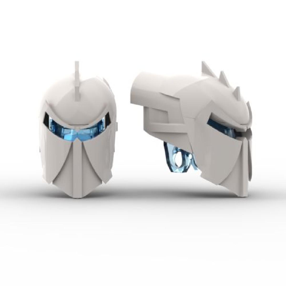 Capacete Glatorian de Gelo da Core War #1