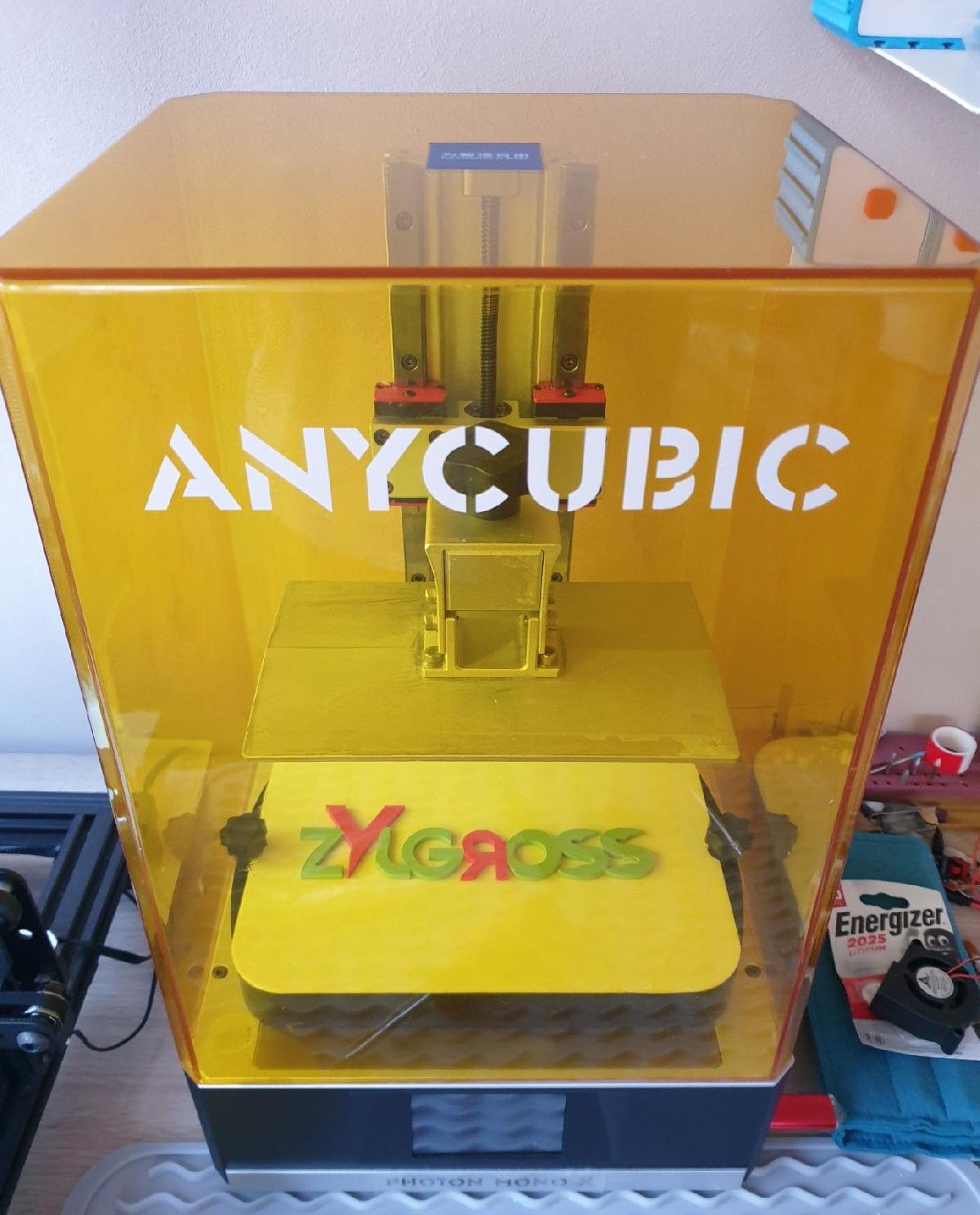 Capa do Tanque de Resina para AnyCubic Photon Mono X