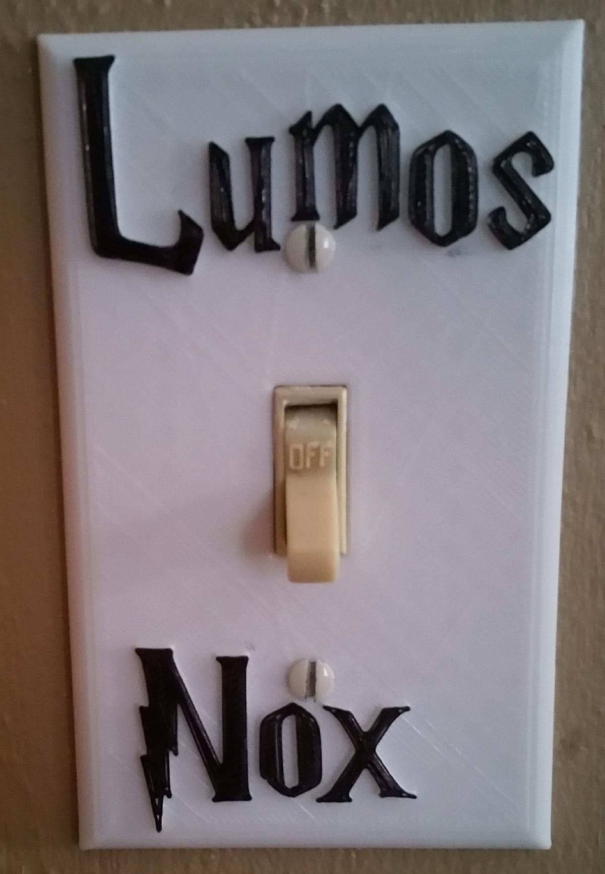 Interruptor de Luz do Harry Potter