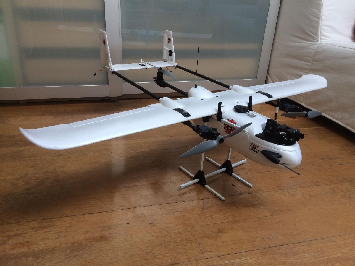 Partes do rotor de inclinacao do VTOL Y3 Mini Skyhunter