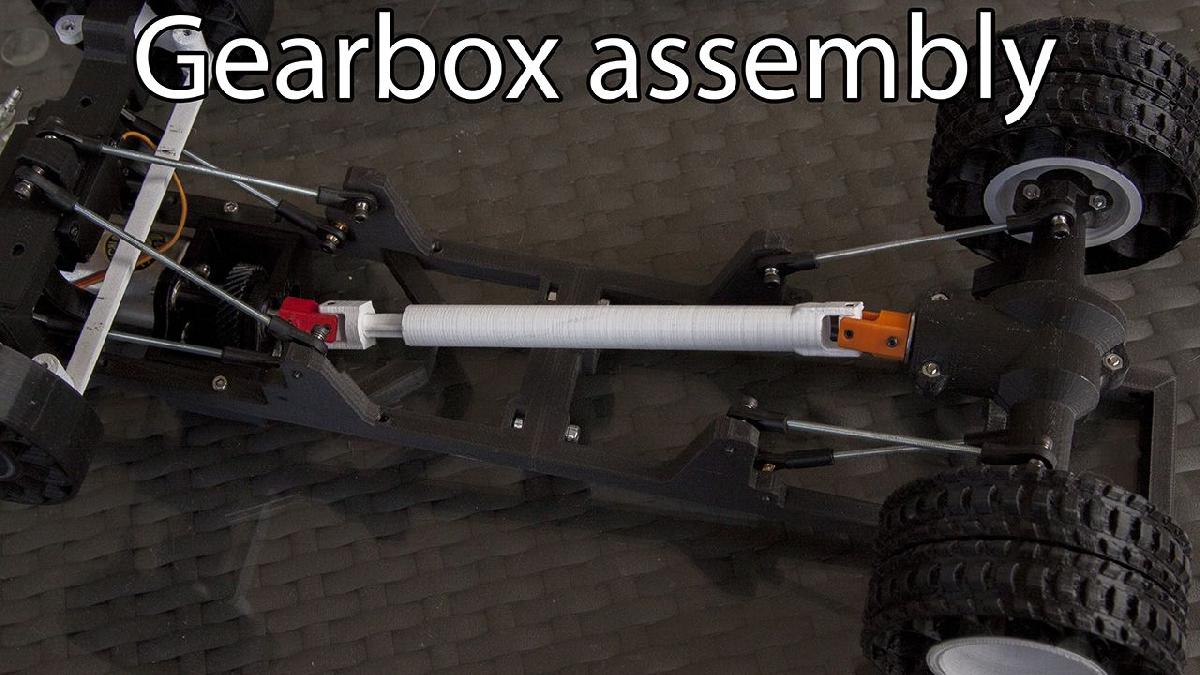 Caminhao Impresso: Caixa de Cambio Helicoidal 18:1