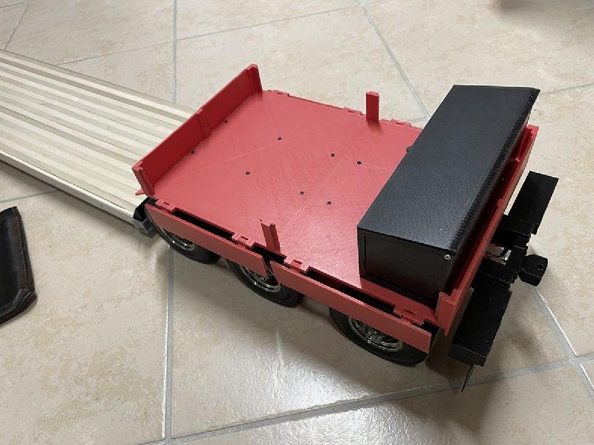 Plataforma de Carga Baixa Tamiya Truck