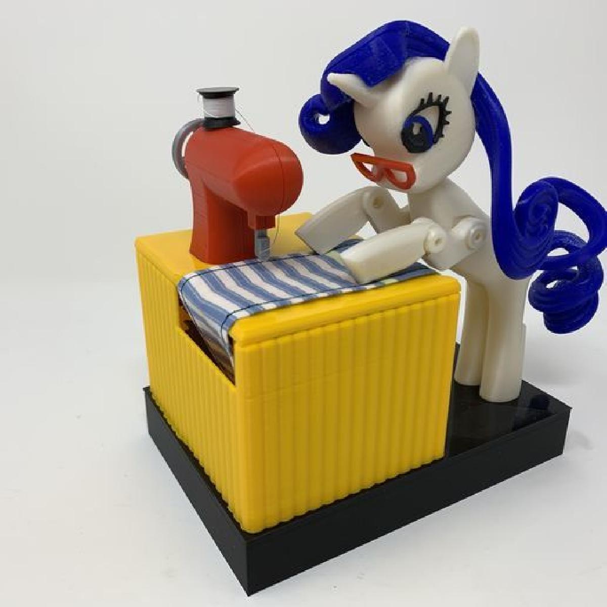 "Raridade", um Automato Impresso em 3D